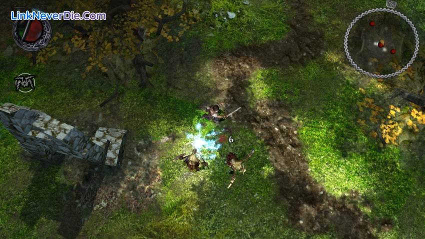 Hình ảnh trong game The Bard's Tale (screenshot)