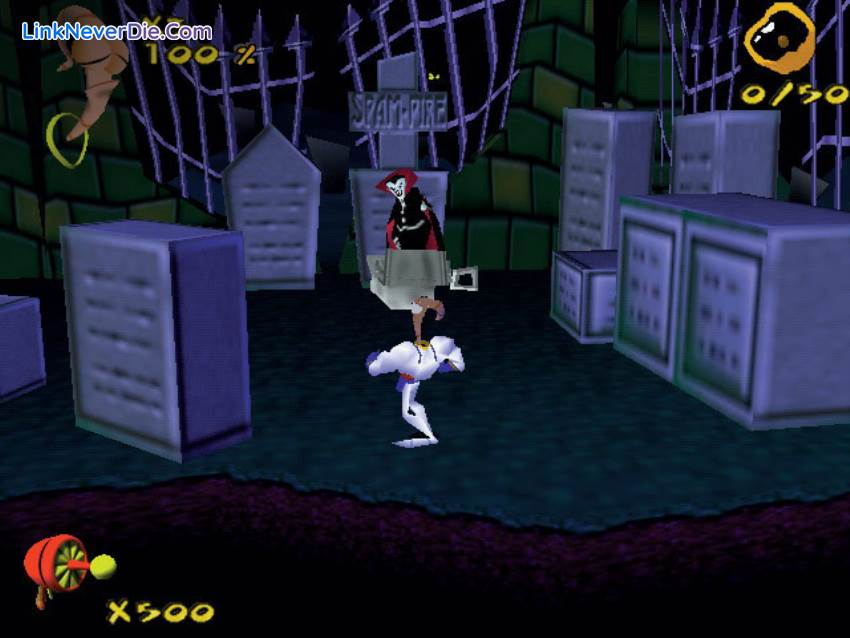 Hình ảnh trong game Earthworm Jim 3D (screenshot)