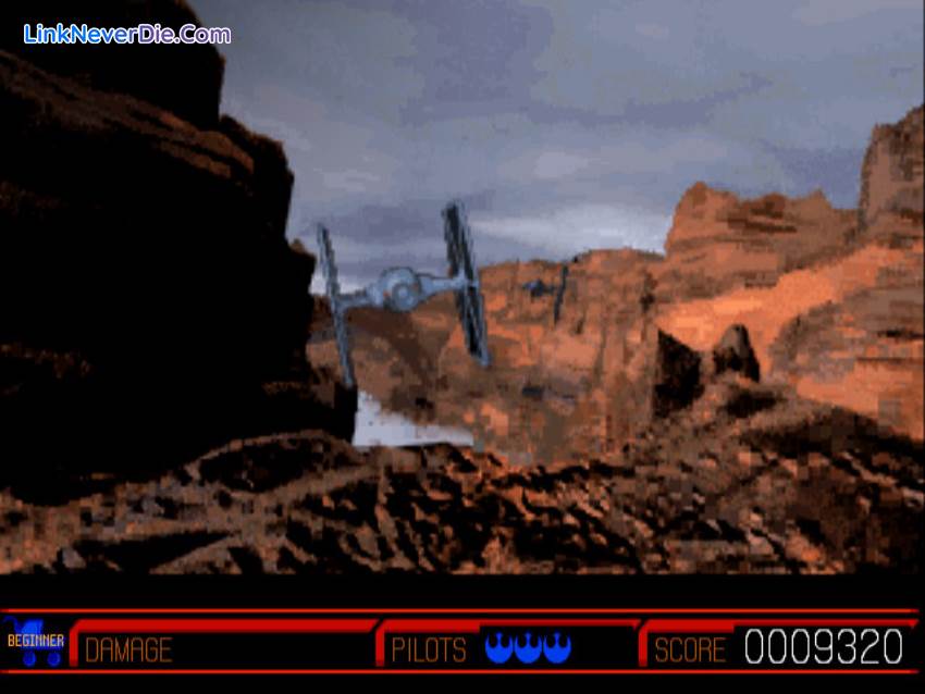 Hình ảnh trong game Star Wars Rebel Assault (screenshot)