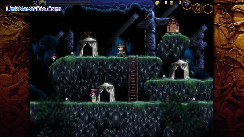 Hình ảnh trong game La-Mulana (screenshot)