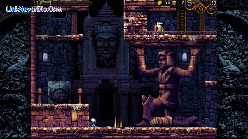 Hình ảnh trong game La-Mulana (screenshot)