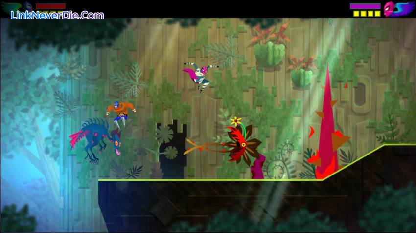 Hình ảnh trong game Guacamelee! (screenshot)