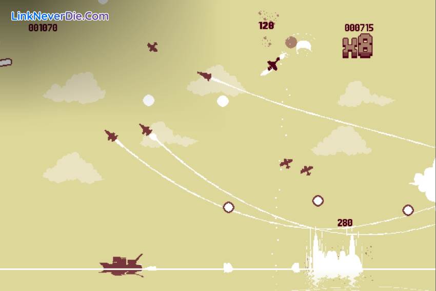 Hình ảnh trong game Luftrausers (screenshot)