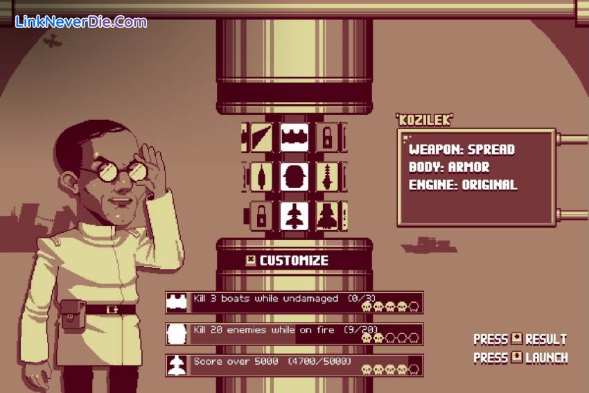 Hình ảnh trong game Luftrausers (screenshot)