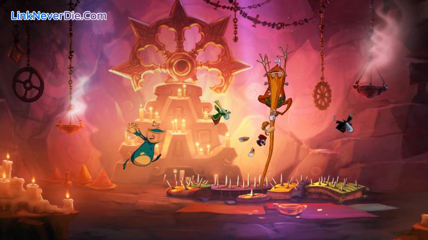 Hình ảnh trong game Rayman Origins (screenshot)