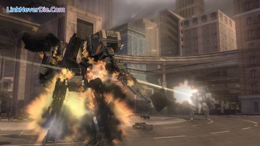 Hình ảnh trong game Front Mission Evolved (screenshot)