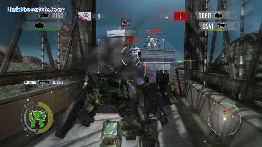 Hình ảnh trong game Front Mission Evolved (screenshot)