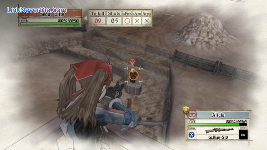 Hình ảnh trong game Valkyria Chronicles (screenshot)