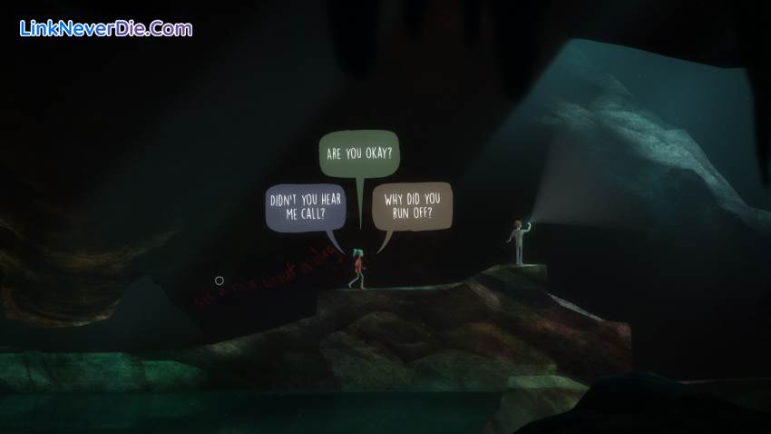 Hình ảnh trong game Oxenfree (screenshot)