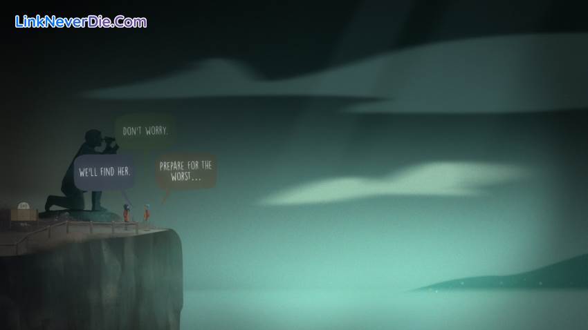 Hình ảnh trong game Oxenfree (screenshot)