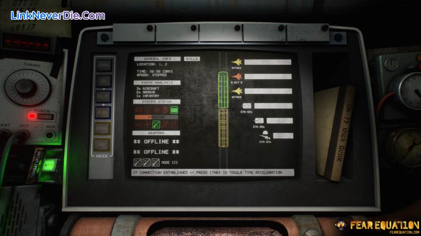 Hình ảnh trong game Fear Equation (screenshot)