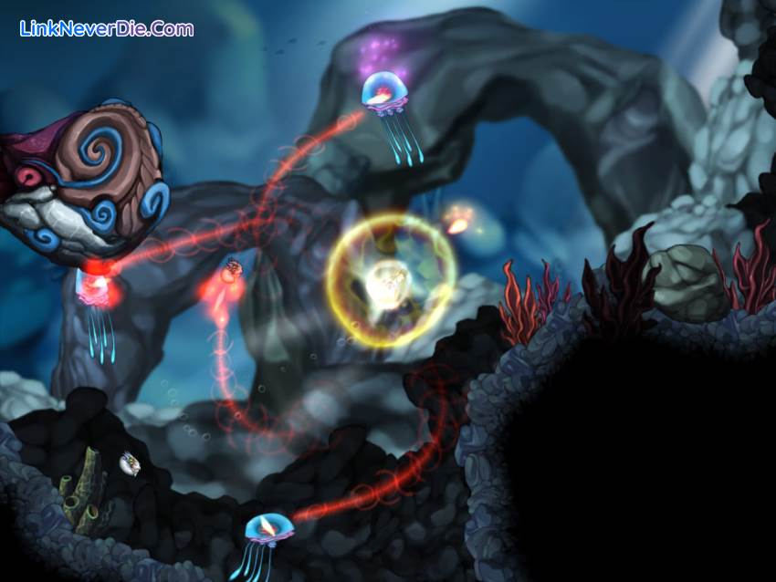 Hình ảnh trong game Aquaria (screenshot)