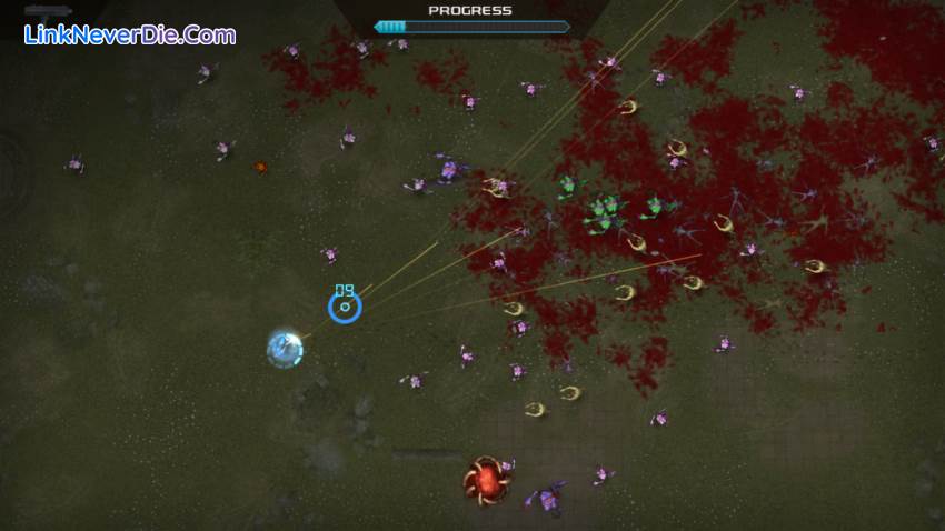 Hình ảnh trong game Crimsonland (screenshot)