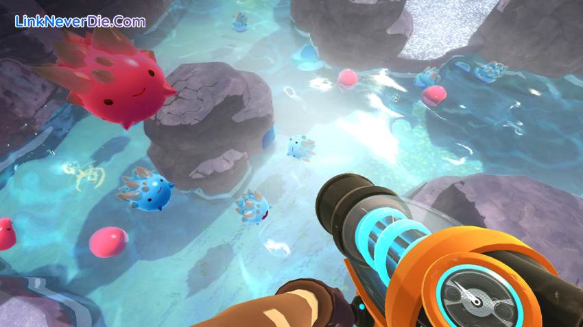 Hình ảnh trong game Slime Rancher (screenshot) Hình ảnh trong game Slime Rancher (screenshot)