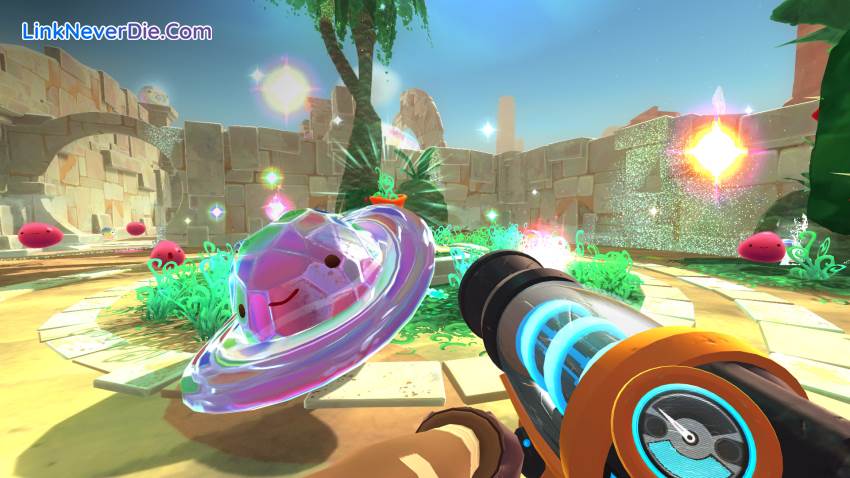 Hình ảnh trong game Slime Rancher (screenshot)