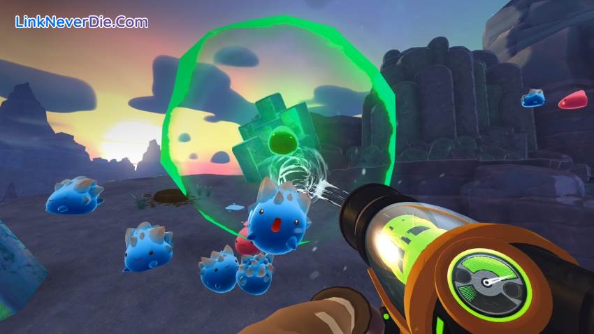 Hình ảnh trong game Slime Rancher (screenshot) Hình ảnh trong game Slime Rancher (screenshot)