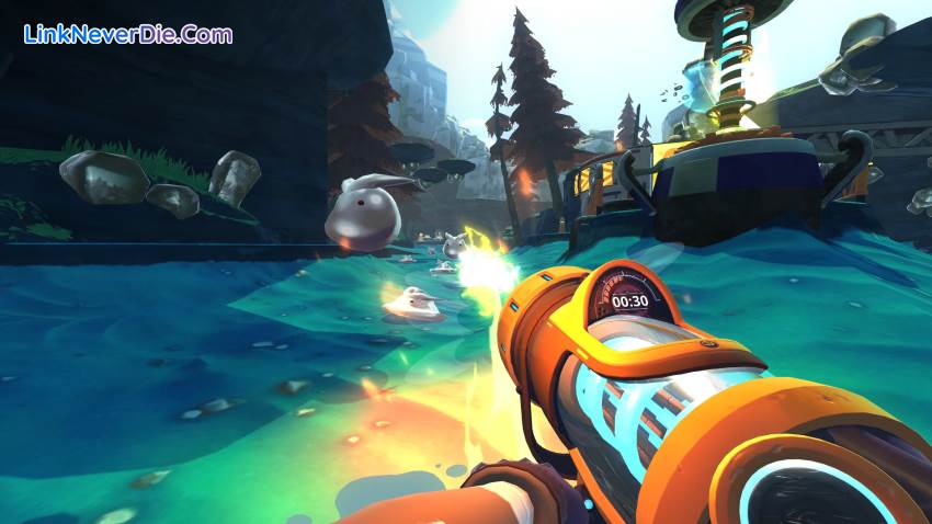 Hình ảnh trong game Slime Rancher (screenshot) Hình ảnh trong game Slime Rancher (screenshot)