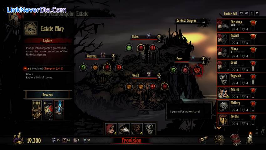 Hình ảnh trong game Darkest Dungeon (screenshot)