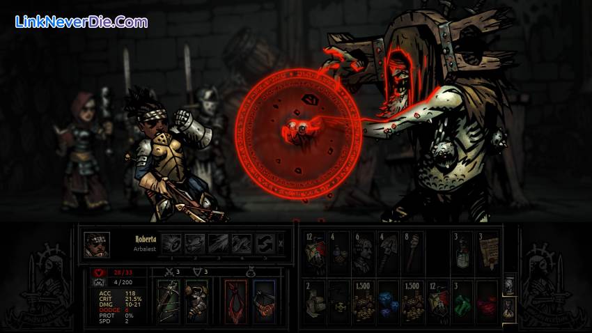 Hình ảnh trong game Darkest Dungeon (screenshot)