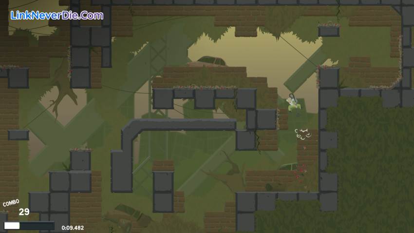 Hình ảnh trong game Dustforce DX (screenshot)