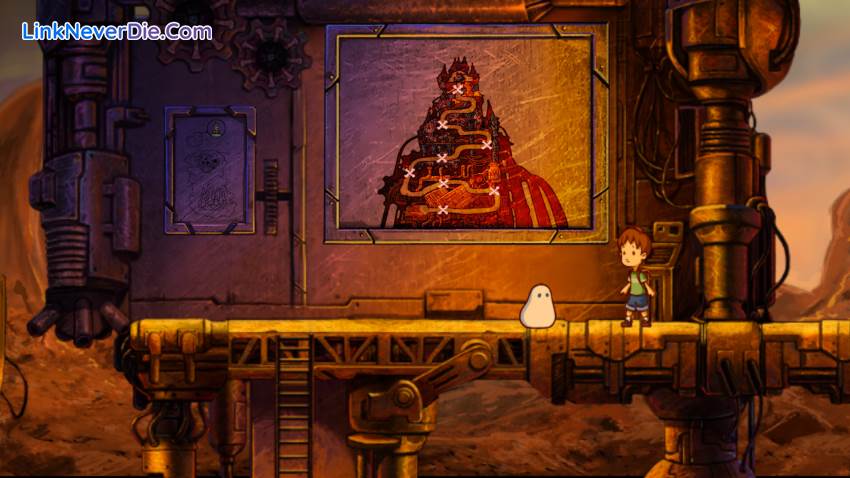 Hình ảnh trong game A Boy and His Blob (screenshot)