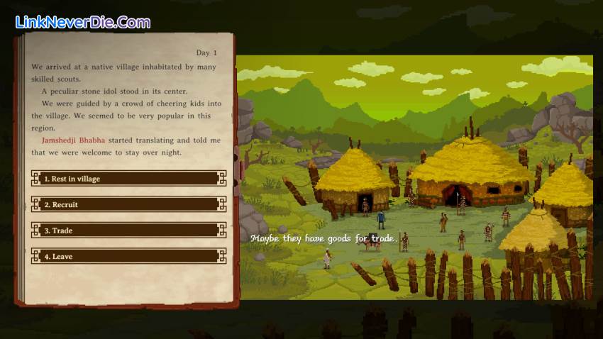 Hình ảnh trong game The Curious Expedition (screenshot)