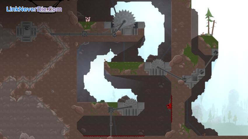 Hình ảnh trong game Super Meat Boy (screenshot)
