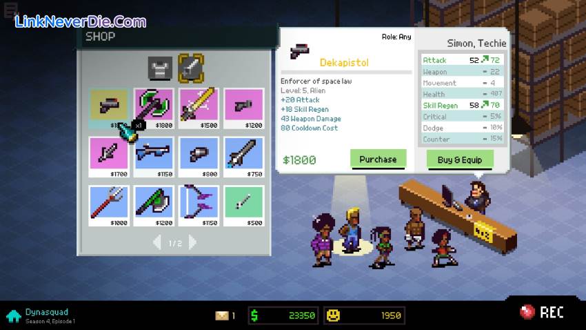 Hình ảnh trong game Chroma Squad (screenshot)