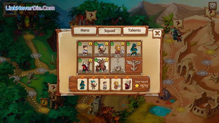 Hình ảnh trong game Braveland Wizard (screenshot)
