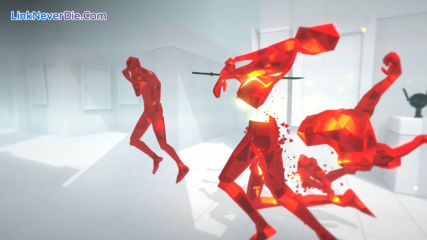 Hình ảnh trong game Superhot (screenshot)