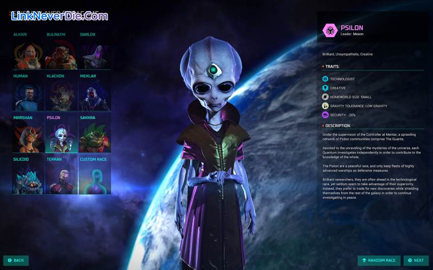 Hình ảnh trong game Master of Orion Collector's Edition (screenshot)