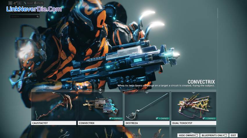 Hình ảnh trong game Warframe (screenshot)