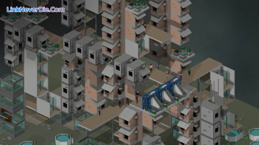 Hình ảnh trong game Block'hood (screenshot)