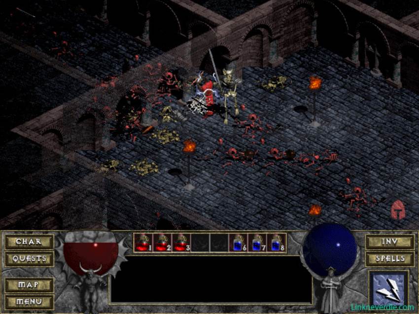 Hình ảnh trong game Diablo + Hellfire (screenshot)