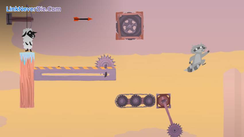 Hình ảnh trong game Ultimate Chicken Horse (screenshot)