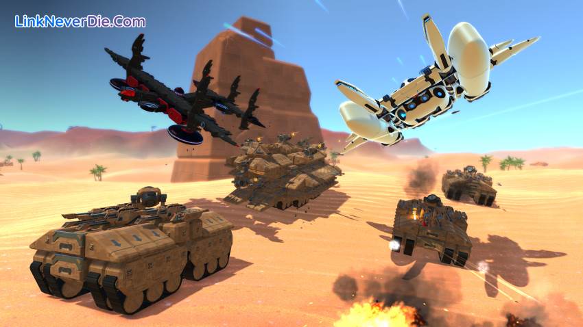 Hình ảnh trong game TerraTech (screenshot)