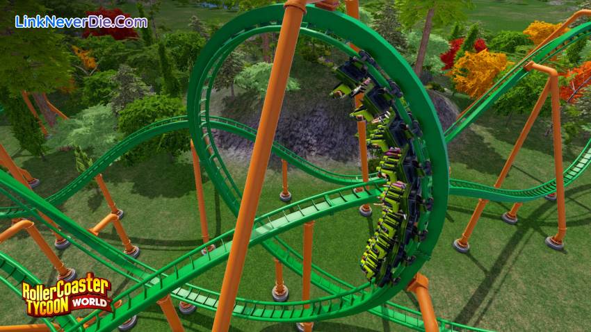 Hình ảnh trong game RollerCoaster Tycoon World (screenshot)
