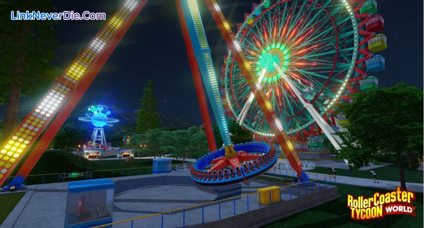 Hình ảnh trong game RollerCoaster Tycoon World (screenshot)
