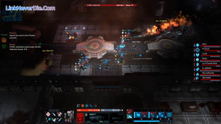 Hình ảnh trong game The Red Solstice (screenshot)