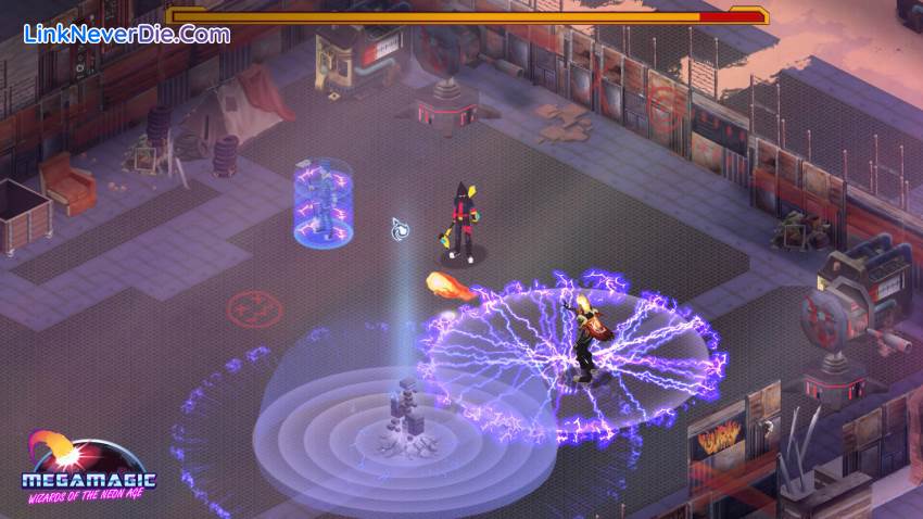 Hình ảnh trong game Megamagic: Wizards of the Neon Age (screenshot)