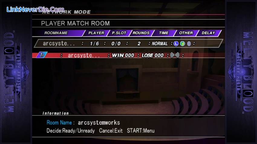 Hình ảnh trong game Melty Blood Actress Again Current Code (screenshot)