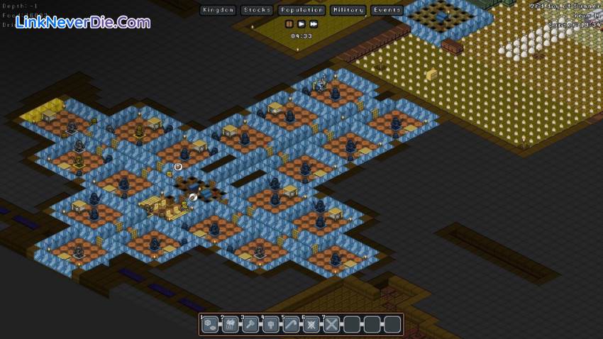 Hình ảnh trong game Gnomoria (screenshot)