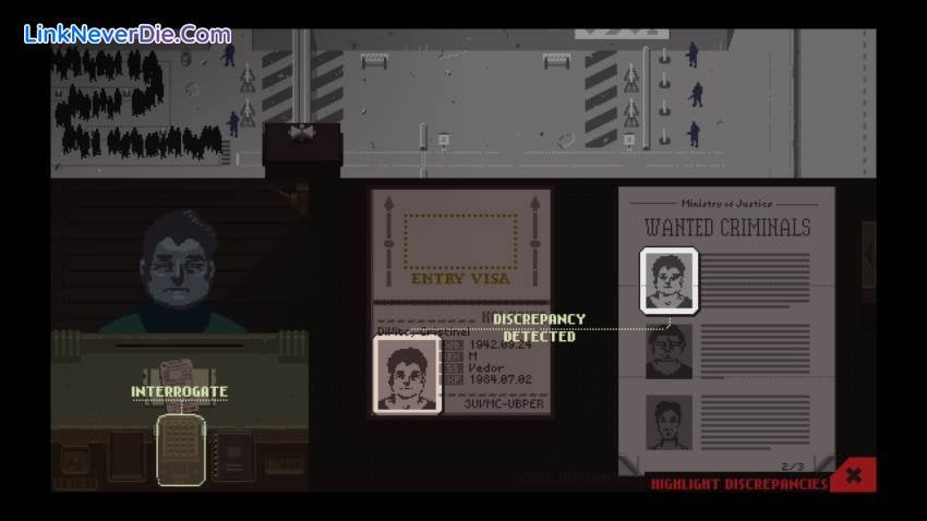 Hình ảnh trong game Papers, Please (screenshot)