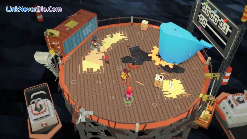 Hình ảnh trong game Stikbold! A Dodgeball Adventure (screenshot)