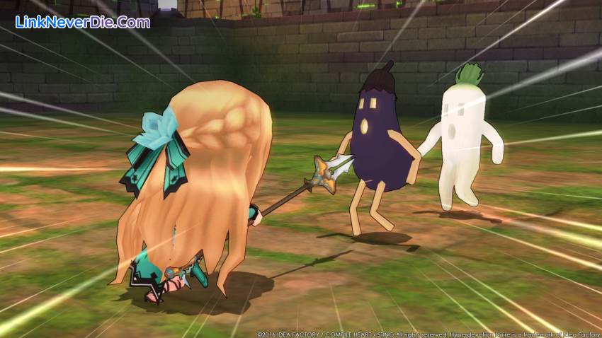 Hình ảnh trong game Hyperdevotion Noire: Goddess Black Heart (screenshot)