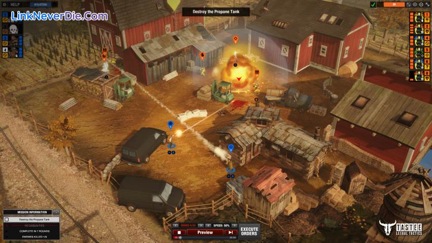 Hình ảnh trong game TASTEE: Lethal Tactics (screenshot)