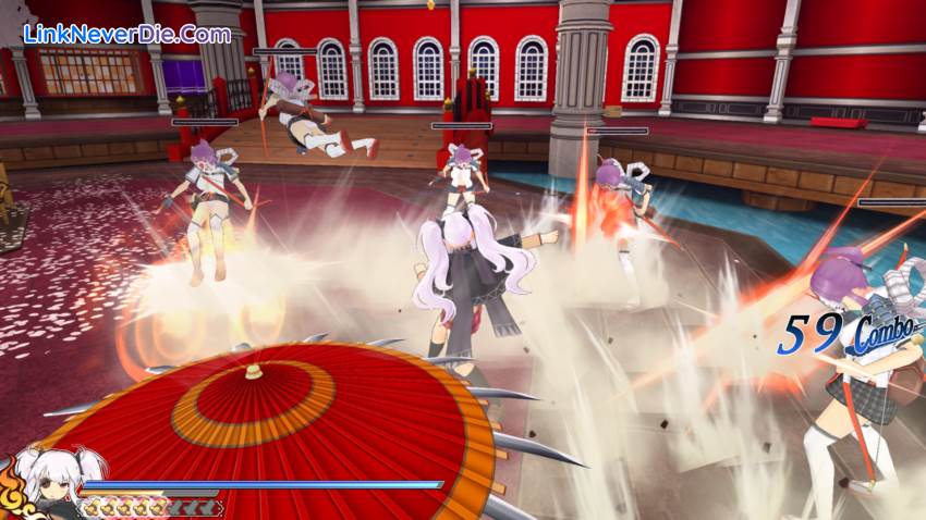 Hình ảnh trong game Senran Kagura Shinovi Versus (screenshot)