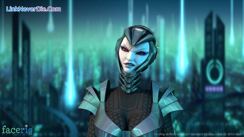 Hình ảnh trong game FaceRig (screenshot)