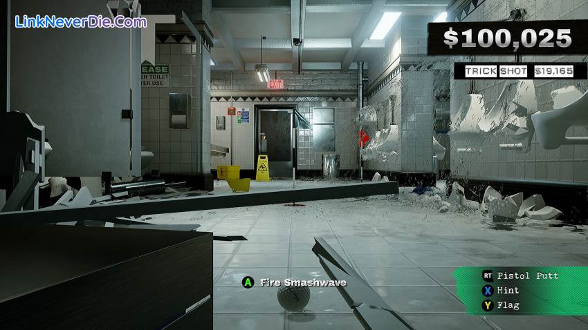 Hình ảnh trong game Dangerous Golf (screenshot)