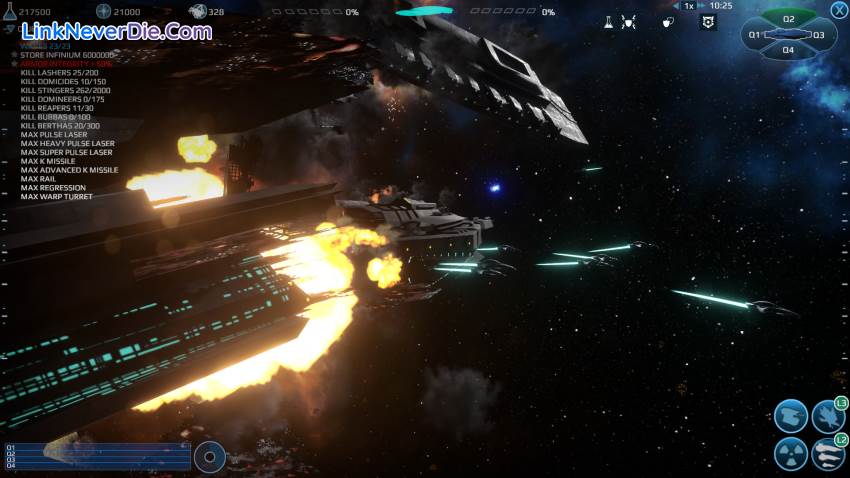 Hình ảnh trong game Infinium Strike (screenshot)